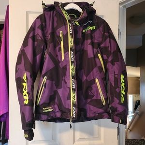 Women's fxr snowmobile jacket size 8 in excellent condition
